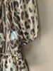 Blusa superior de manga larga transparente de gasa de seda personalizada para damas