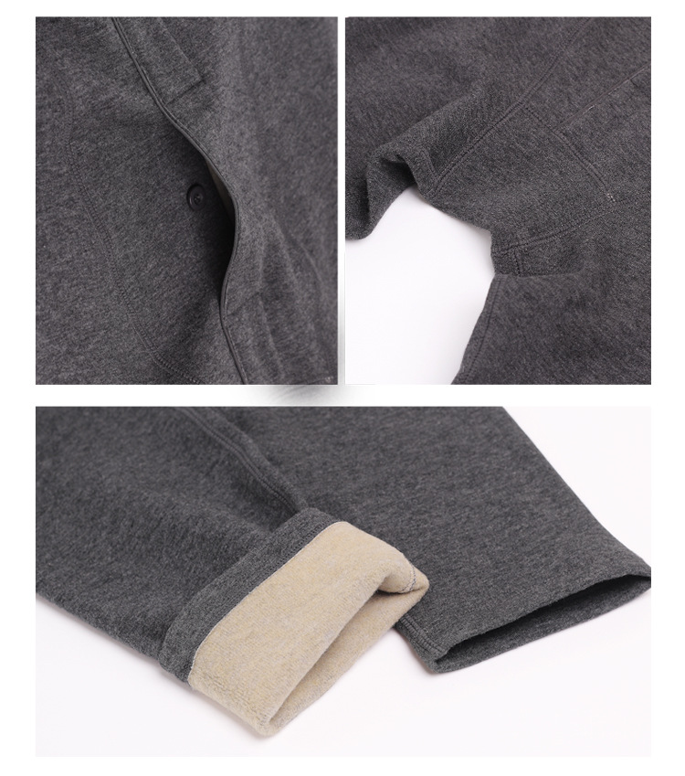 Calzoncillos largos personalizados al por mayor para hombres, ropa interior de capa base, ropa interior térmica cálida de invierno