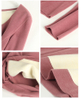Conjunto de ropa interior térmica de acrílico de seda con calefacción para mujer al por mayor para ropa de capa base de invierno