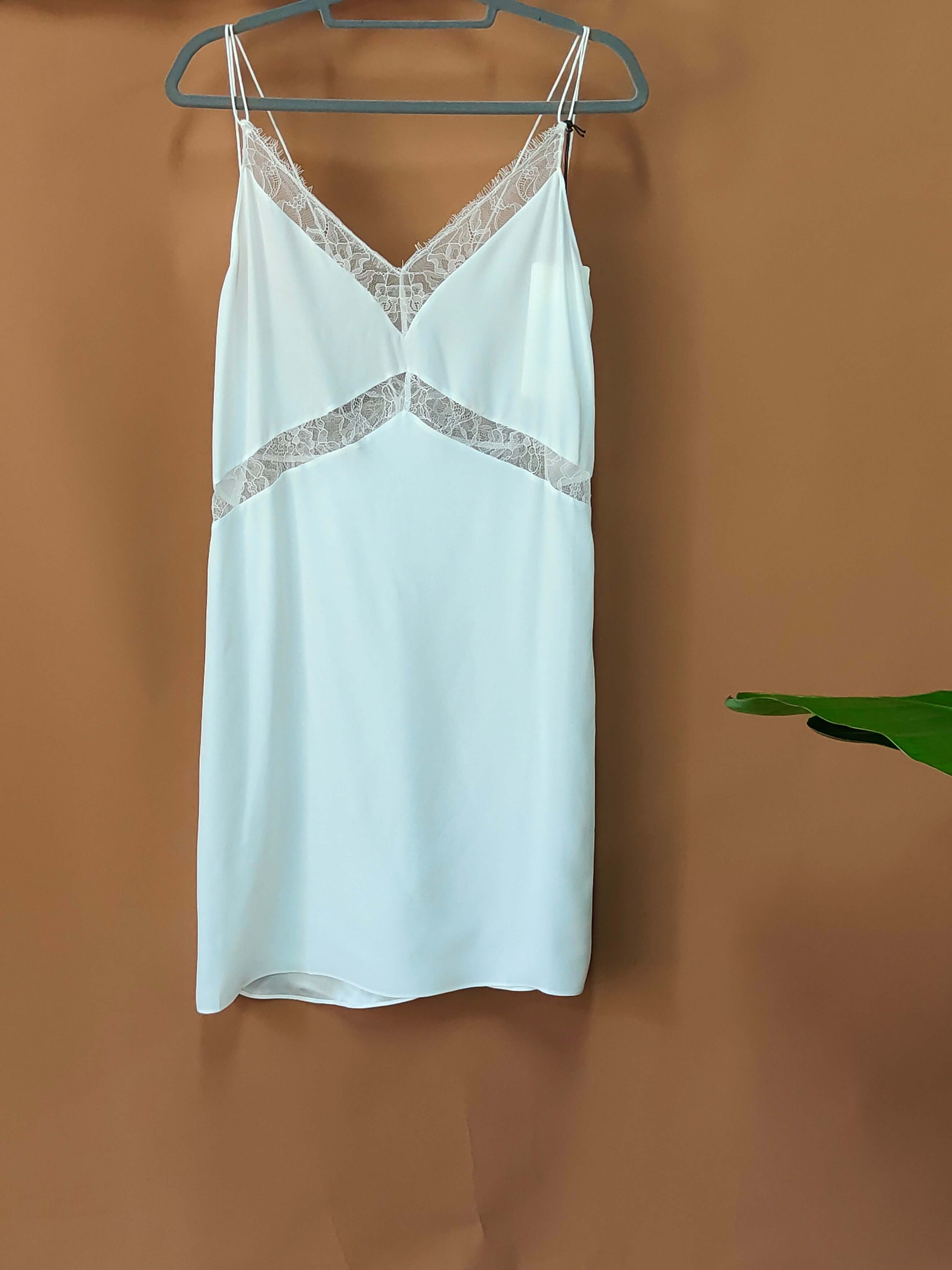 Impresión personalizada Sexy 100 vestido de encaje de seda con abertura para mujer a granel