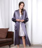 2 piezas personalizadas de longitud larga Kimono Rata Nightwear para mujeres del fabricante de ropa
