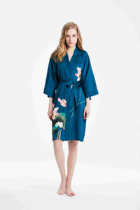 Batas De Kimono De Seda al por mayor