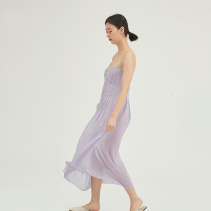  Damas Sexy Long Silk Satin Nightdress para ropa de dormir a precio asequible