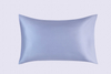 Mejor funda de almohada de seda satinada con cierre de cremallera 19 Momme Juego de regalo tamaño king del Reino Unido con logotipo personalizado