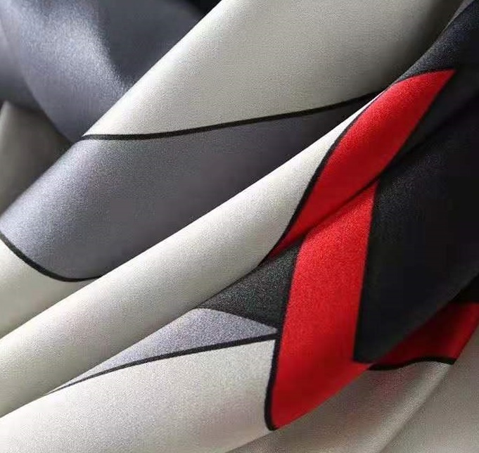 Bufanda de seda impresa pañuelos personalizados al por mayor
