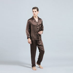 Conjuntos De Pijamas De Seda Para Hombre al por mayor